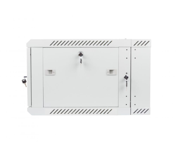 Lanberg Wisząca 19" 6U 600x600mm dwusekcyjna (szara) - 455654 - zdjęcie 5